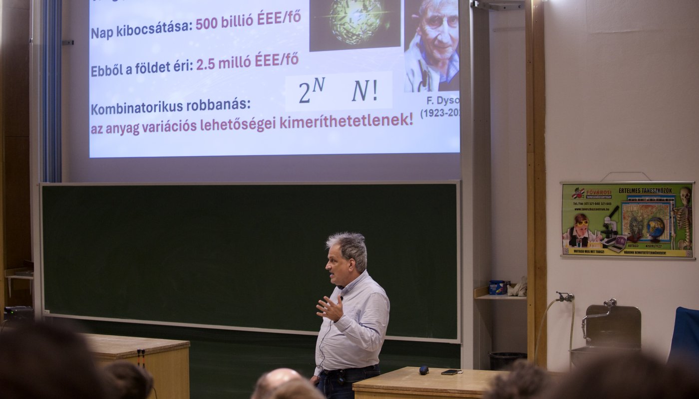 Takács Gábor előadása a Science Campus sorozatban